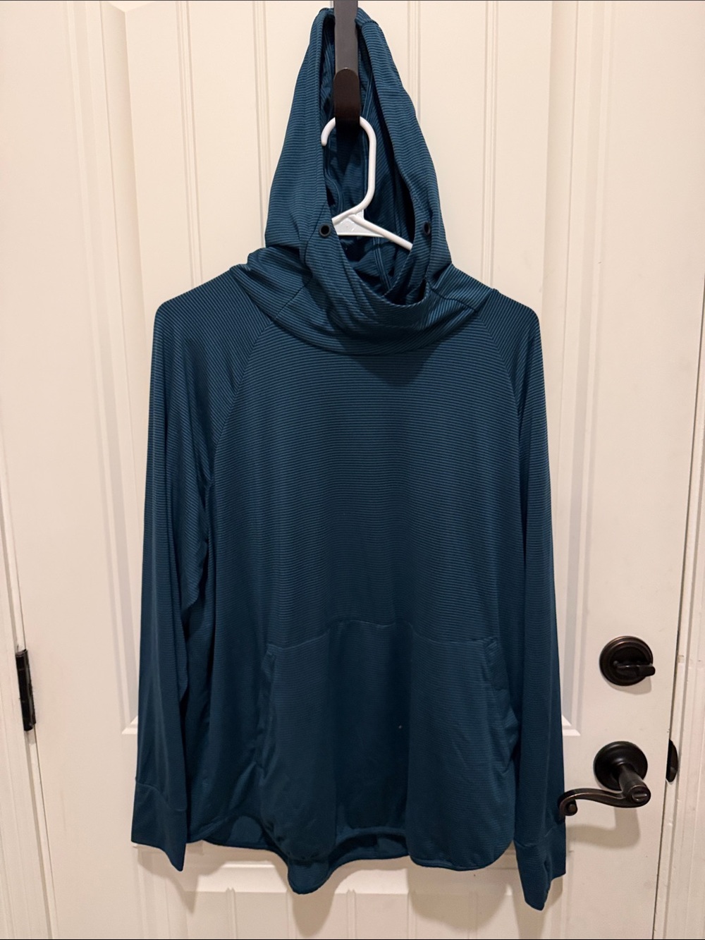 Women’s Teal Hooded Pullover